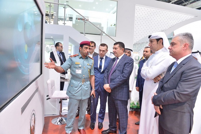 Azerbaijani delegation visits GITEX-2016 exhibition in Dubai